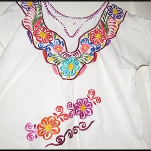 “Bordada”Mexican Top